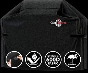 GrillTough Heavy Duty BBQ Grill Cover for Outdoor Grill