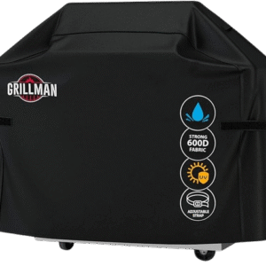 Grillman Grill Barbecue Covers, Heavy Duty Gas BBQ Cover for Weber, Brinkmann, Char Broil, Outback and more
